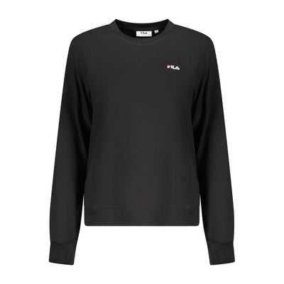 Fila Black Cotton Women Sweatshirt