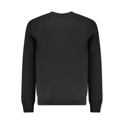 Fila Black Organic Cotton Men Sweatshirt