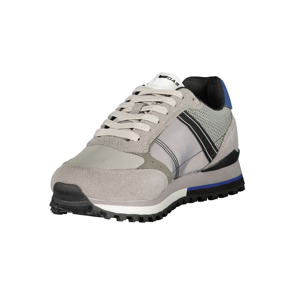 Gas Gray Polyurethane Men Sneaker