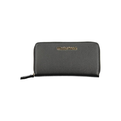 Mario Valentino Black Polyurethane Women Wallet