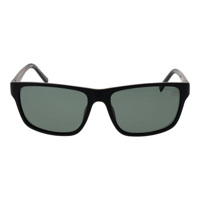 Timberland Black Stainless Steel Sunglasses