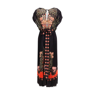 La Double J Multicolor Polyester Casual Dress