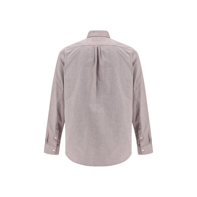 Fendi Bordeaux Cotton Shirt