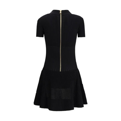 Balmain Black Viscose Casual Dress