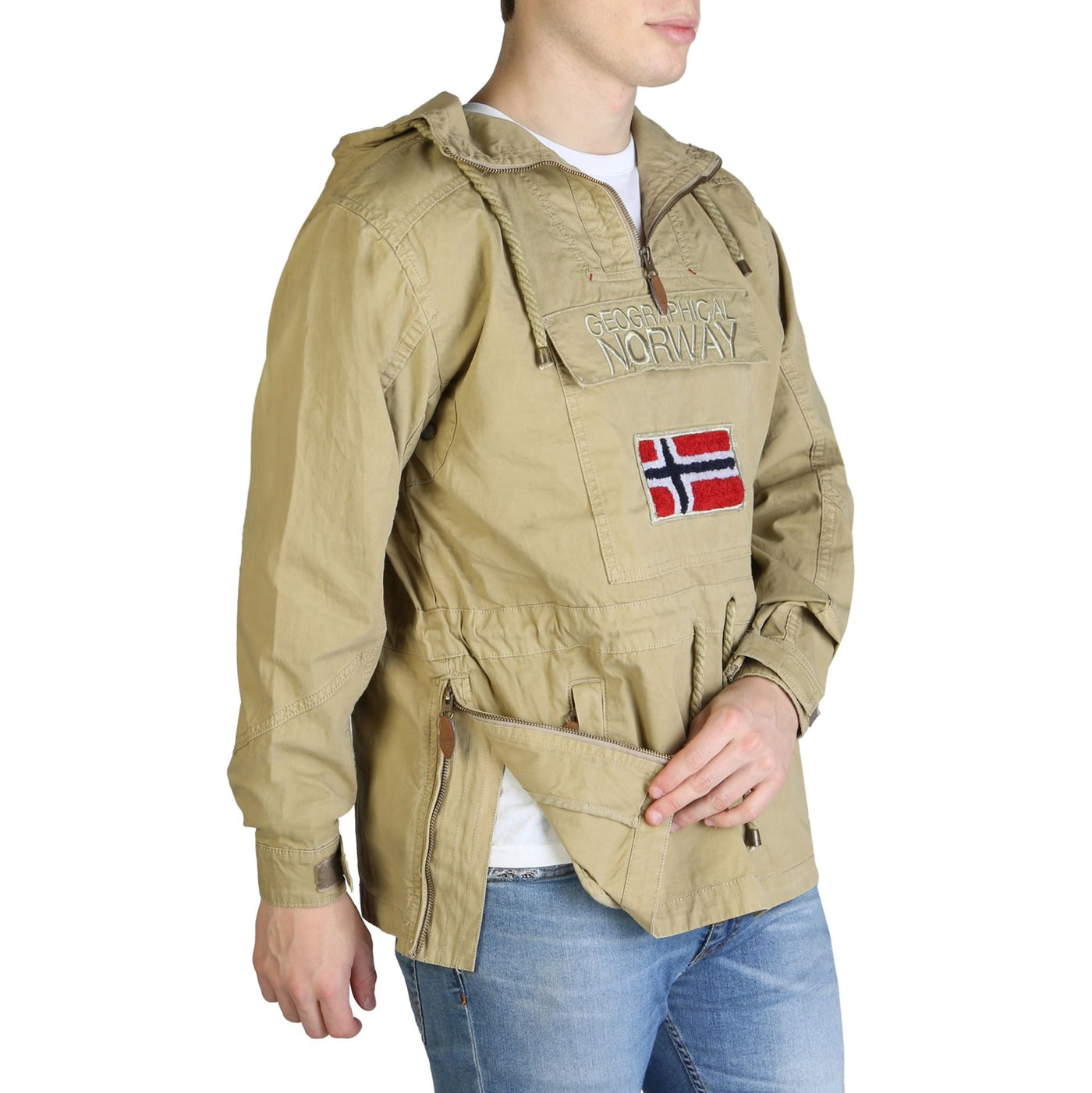 Geografisch Noorwegen Vestes 